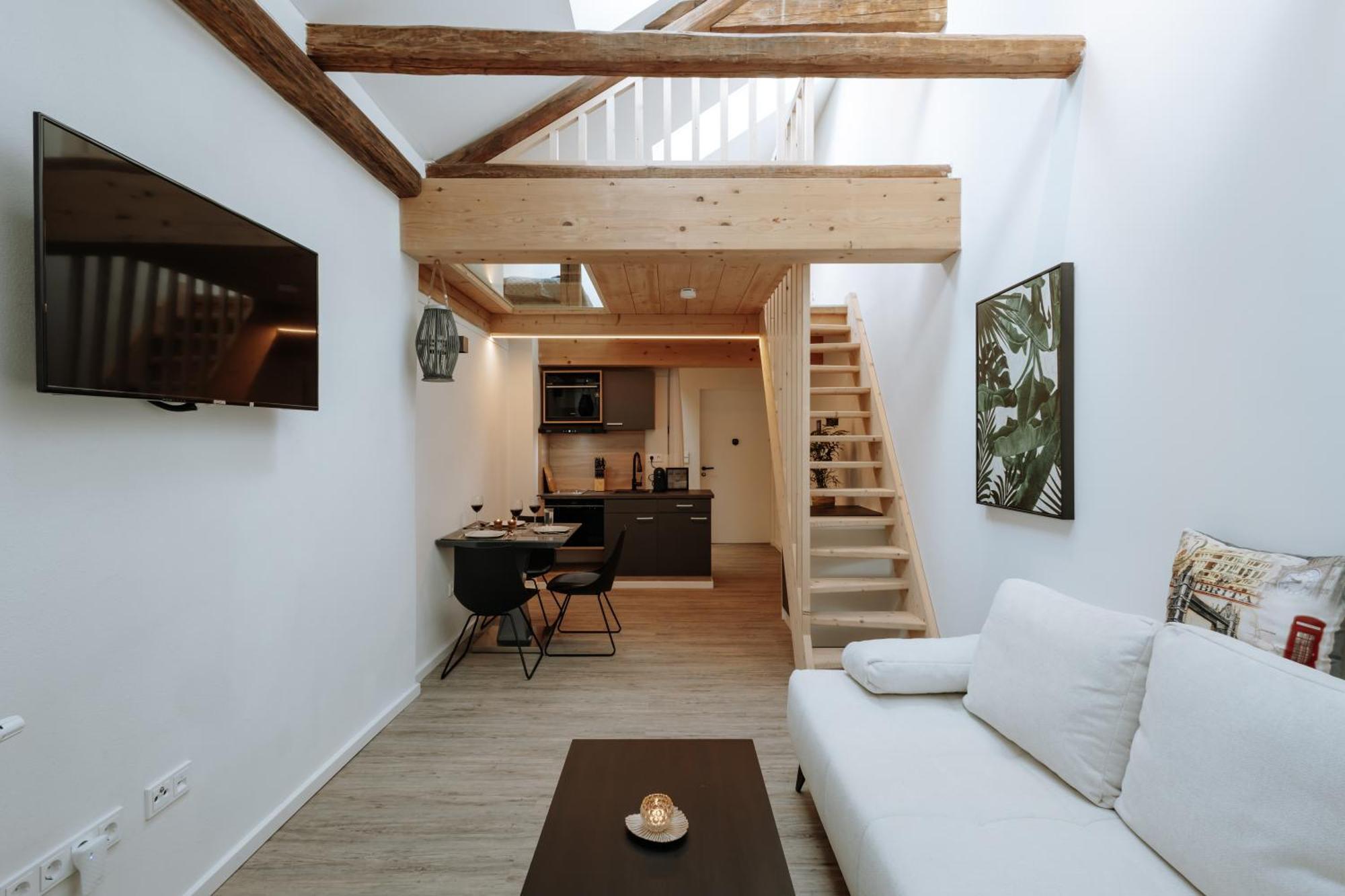 Modern Elegance Lofts - Wohnen Auf Zwei Ebenen Διαμέρισμα Πασάου Δωμάτιο φωτογραφία